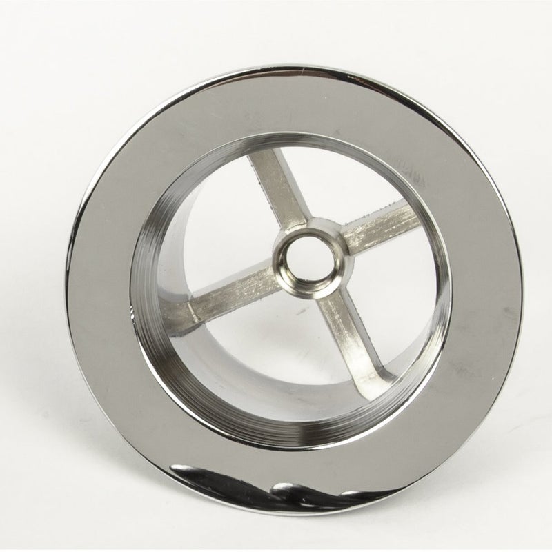 PermaFLOW PF WaterWorks Lift Turn (Twist Close) Bathtub/Bath Tub Drain Assembly with Gasket - Coarse Thread 11.5 Threads Per Inch - Free Hair Catcher/Strainer to Eliminate Clogs;Chrome; PF0945-CH-LT-C - Image 3